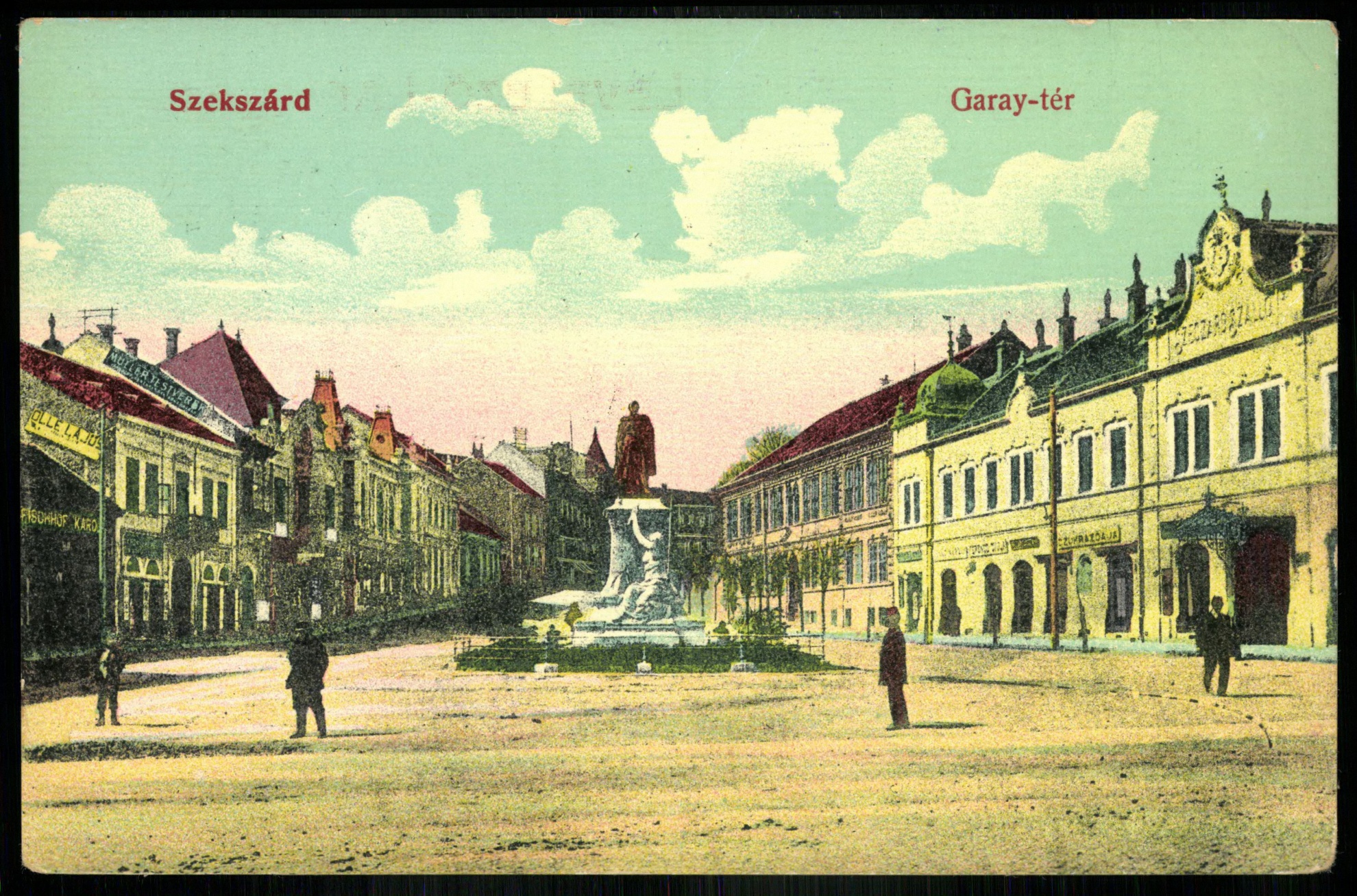 Szekszárd Garay tér (Magyar Kereskedelmi és Vendéglátóipari Múzeum CC BY-NC-ND)