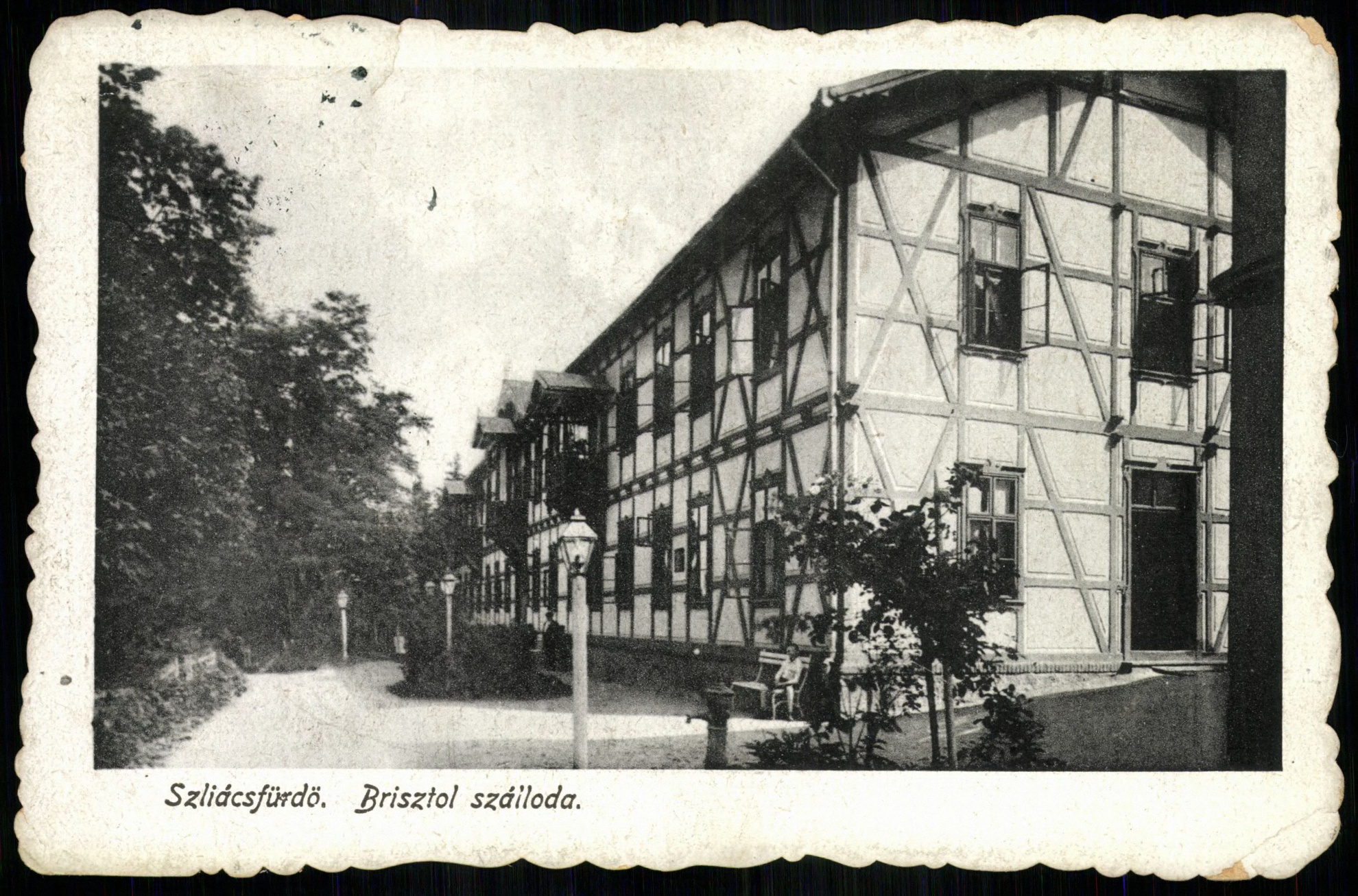 Szliácsfürdő Brisztol szálloda (Magyar Kereskedelmi és Vendéglátóipari Múzeum CC BY-NC-ND)