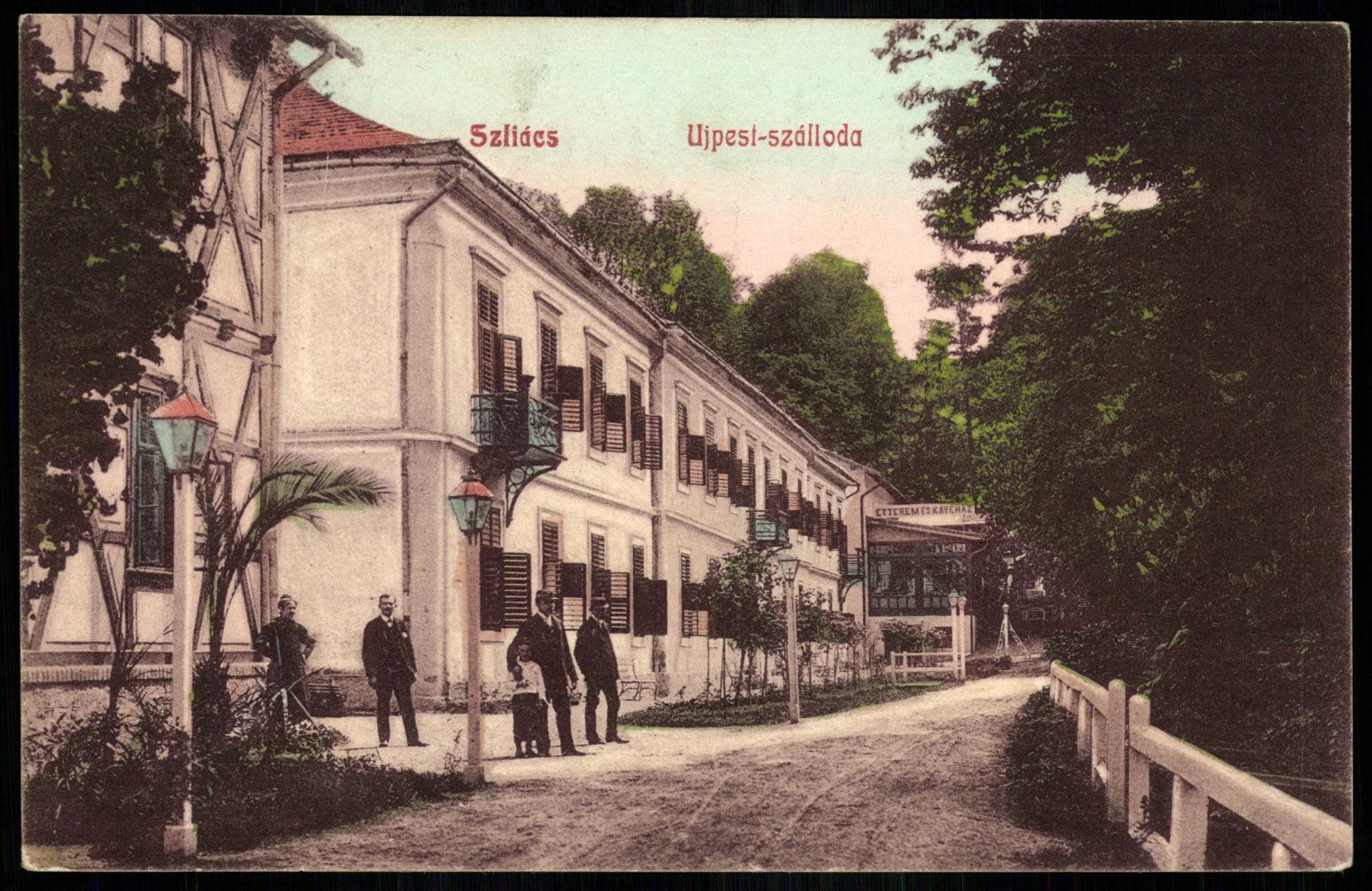 Szliács Újpest szálloda (Magyar Kereskedelmi és Vendéglátóipari Múzeum CC BY-NC-ND)
