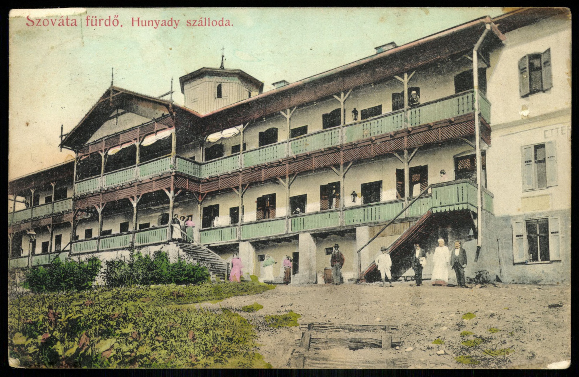 Szovátafürdő Hunyady szálloda (Magyar Kereskedelmi és Vendéglátóipari Múzeum CC BY-NC-ND)