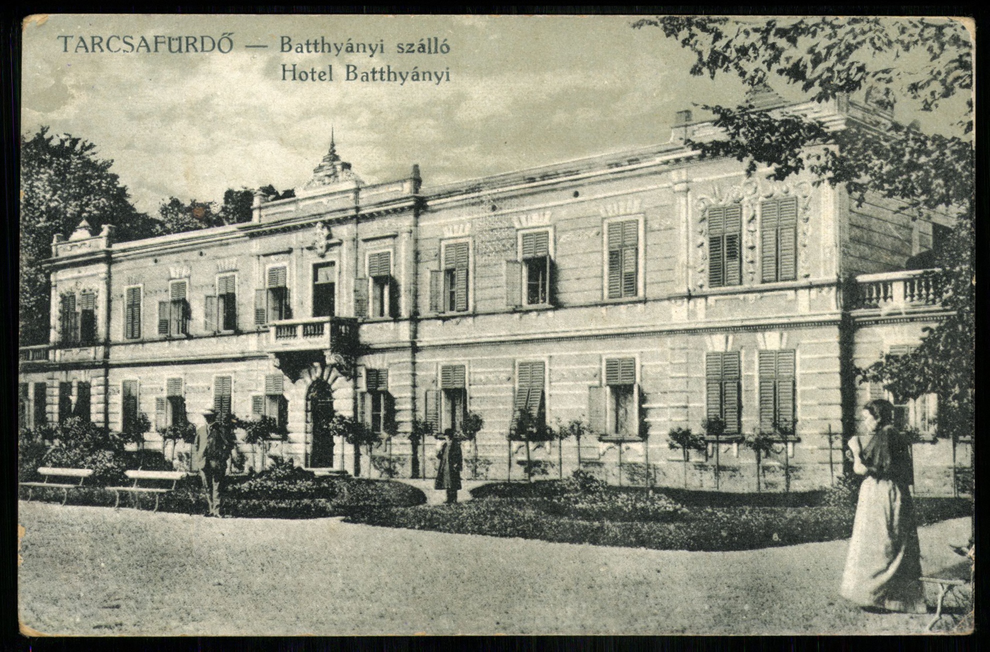 Tarcsafürdő Batthyány szálloda (Magyar Kereskedelmi és Vendéglátóipari Múzeum CC BY-NC-ND)