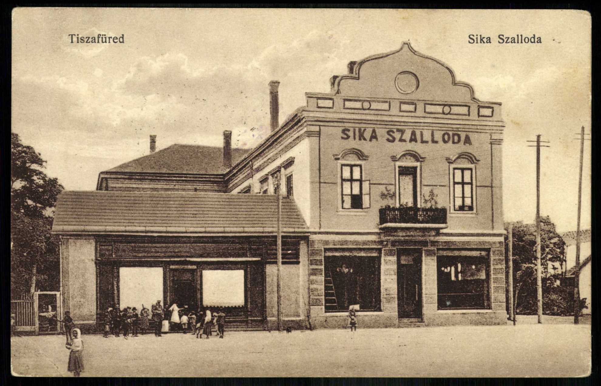 Tiszafüred Sika szálloda (Magyar Kereskedelmi és Vendéglátóipari Múzeum CC BY-NC-ND)