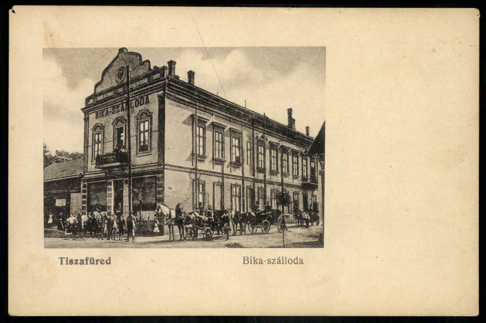 Tiszafüred Bika szálloda (Magyar Kereskedelmi és Vendéglátóipari Múzeum CC BY-NC-ND)