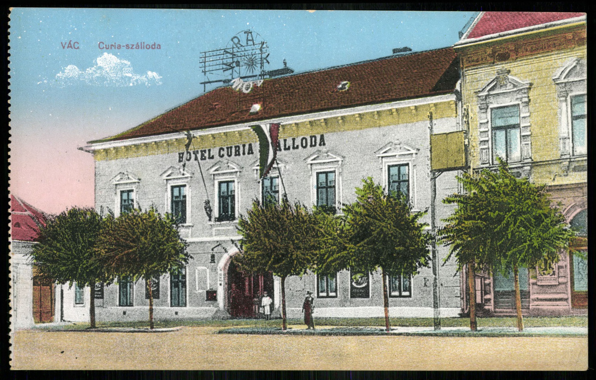 Vác Curia-Szálloda (Magyar Kereskedelmi és Vendéglátóipari Múzeum CC BY-NC-ND)
