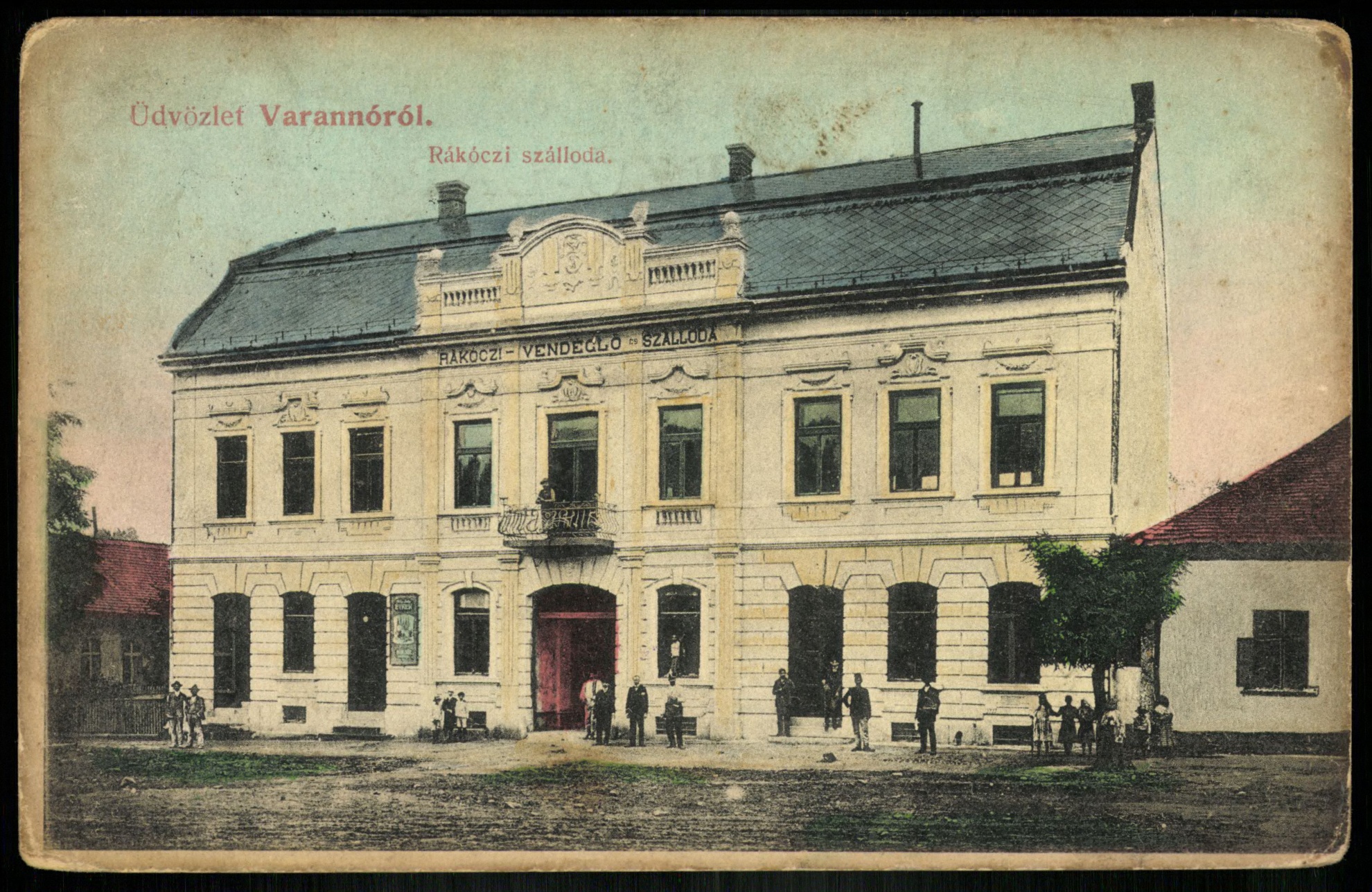Varannó Rákóczi szálloda (Magyar Kereskedelmi és Vendéglátóipari Múzeum CC BY-NC-ND)
