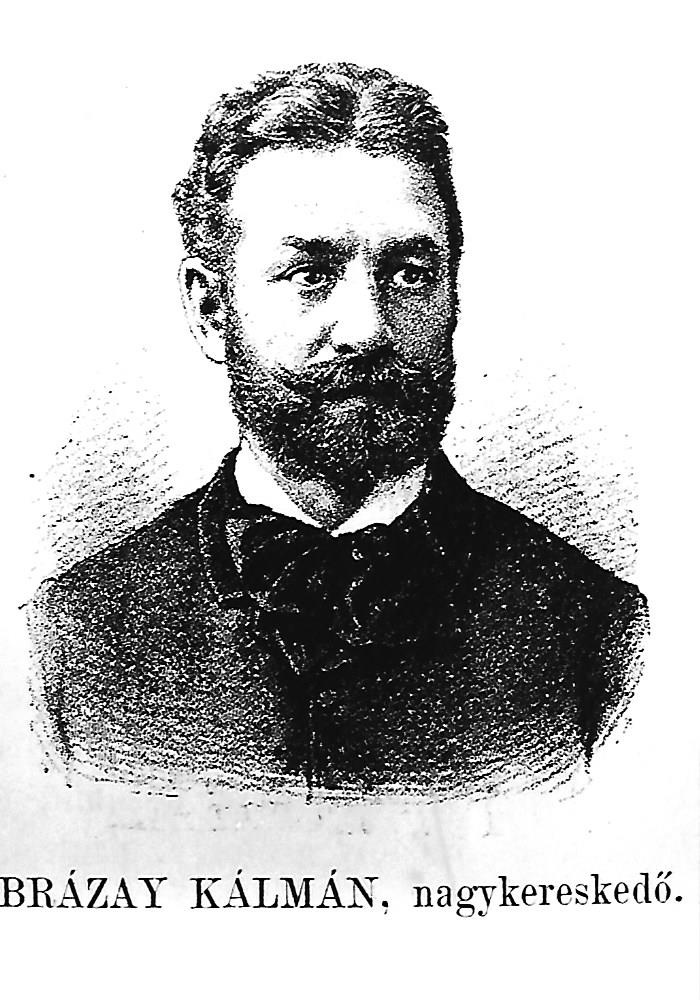 Brázay Kálmán nagykereskedő portréja (Magyar Kereskedelmi és Vendéglátóipari Múzeum CC BY-NC-ND)