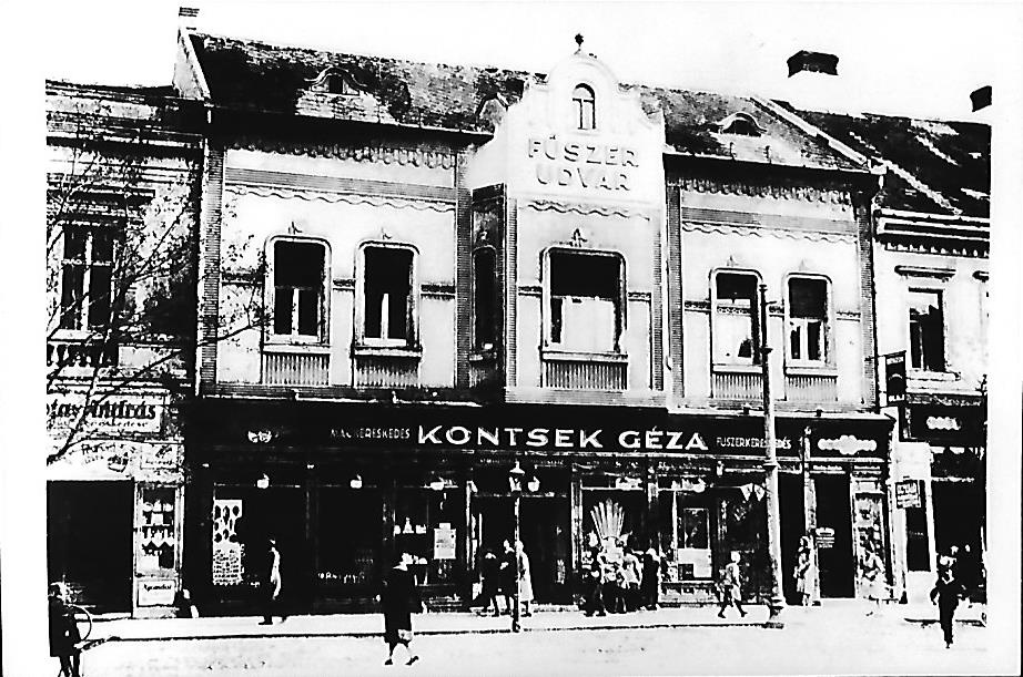 Kontsek fűszerkereskedés Debrecen (Magyar Kereskedelmi és Vendéglátóipari Múzeum CC BY-NC-ND)