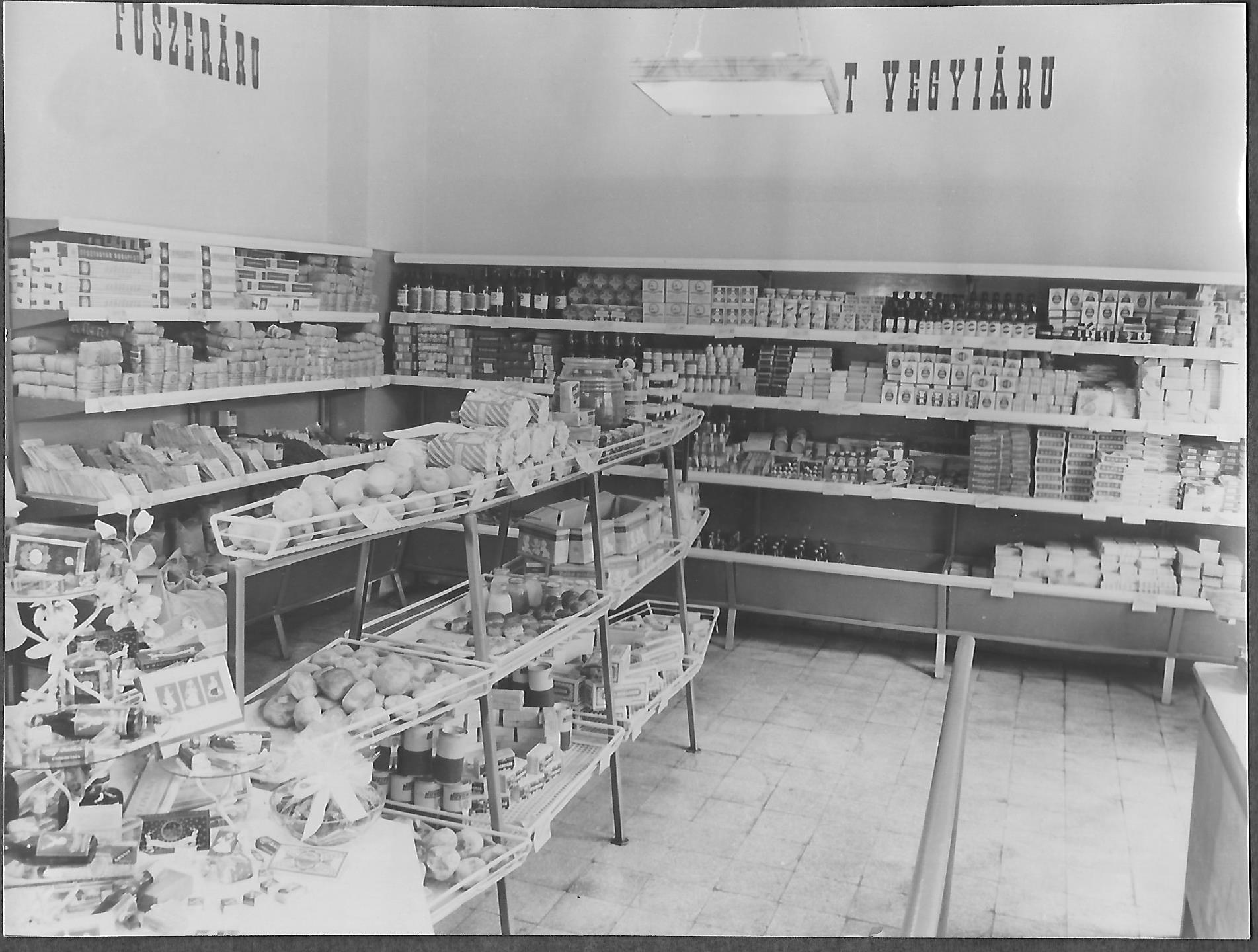 Fűszer, Csemege - Wekerle telep (Magyar Kereskedelmi és Vendéglátóipari Múzeum CC BY-NC-ND)