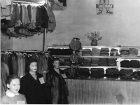Ruházati bolt Hódmezővásárhely 1960.