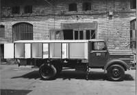 Jégszállító teherautó Budapest 1956.