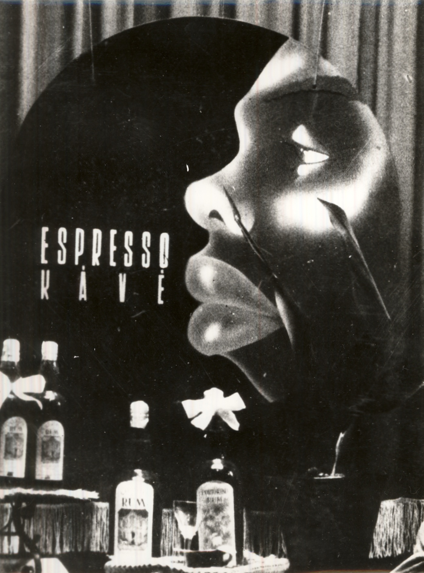 Espresso kávéreklám (Magyar Kereskedelmi és Vendéglátóipari Múzeum CC BY-NC-ND)