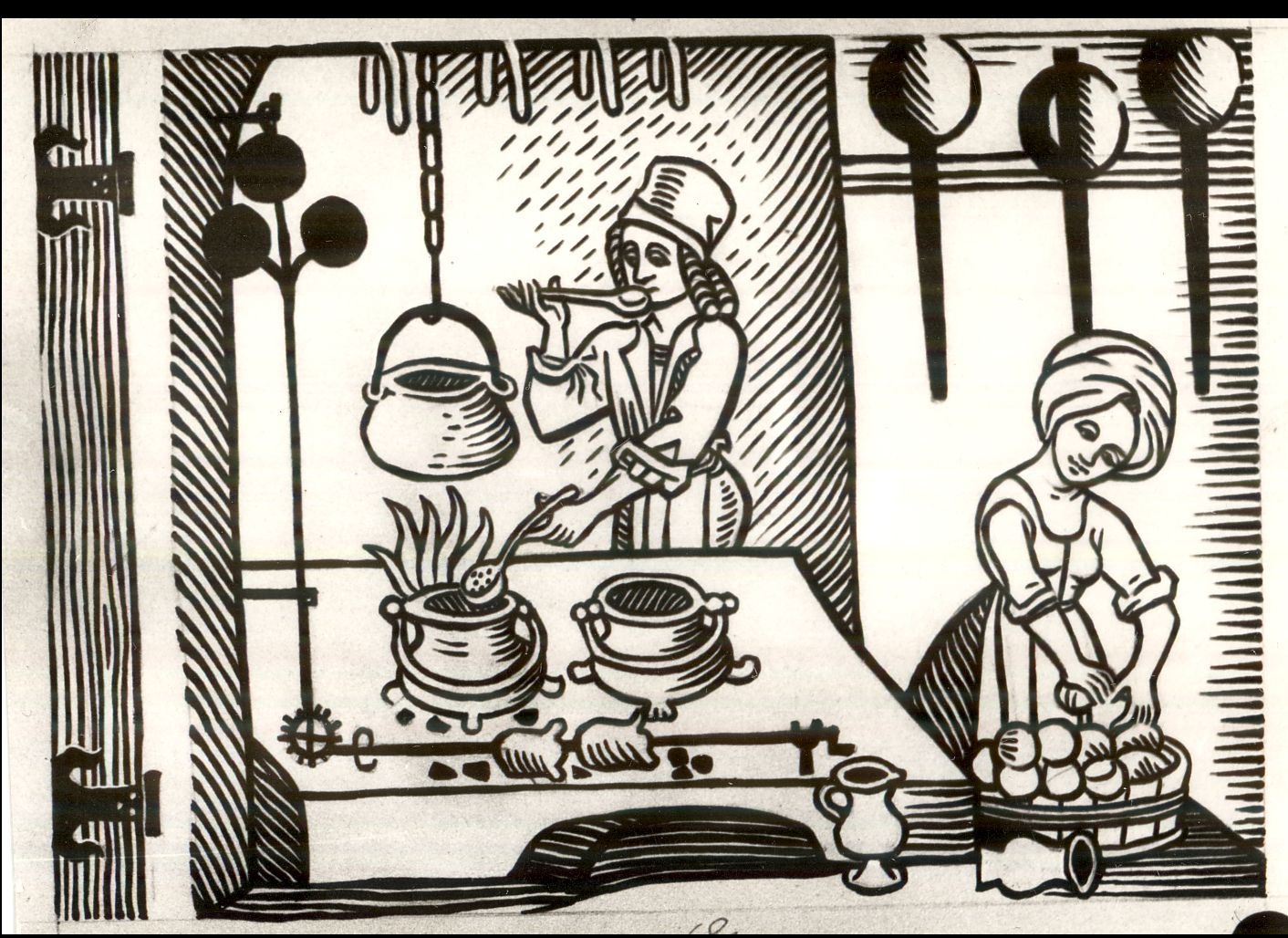 Régi Szakácskönyv címlapja 1507-ből (Magyar Kereskedelmi és Vendéglátóipari Múzeum CC BY-NC-ND)