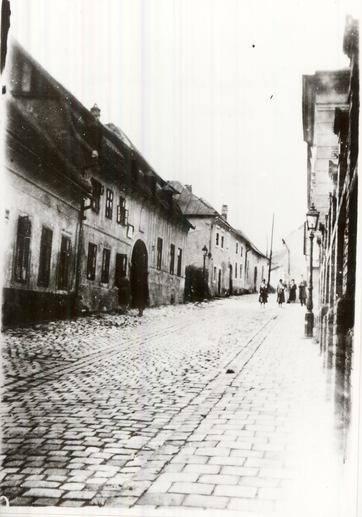 Tabán, Hadagy utca felső része a fürdőtől (Magyar Kereskedelmi és Vendéglátóipari Múzeum CC BY-NC-ND)