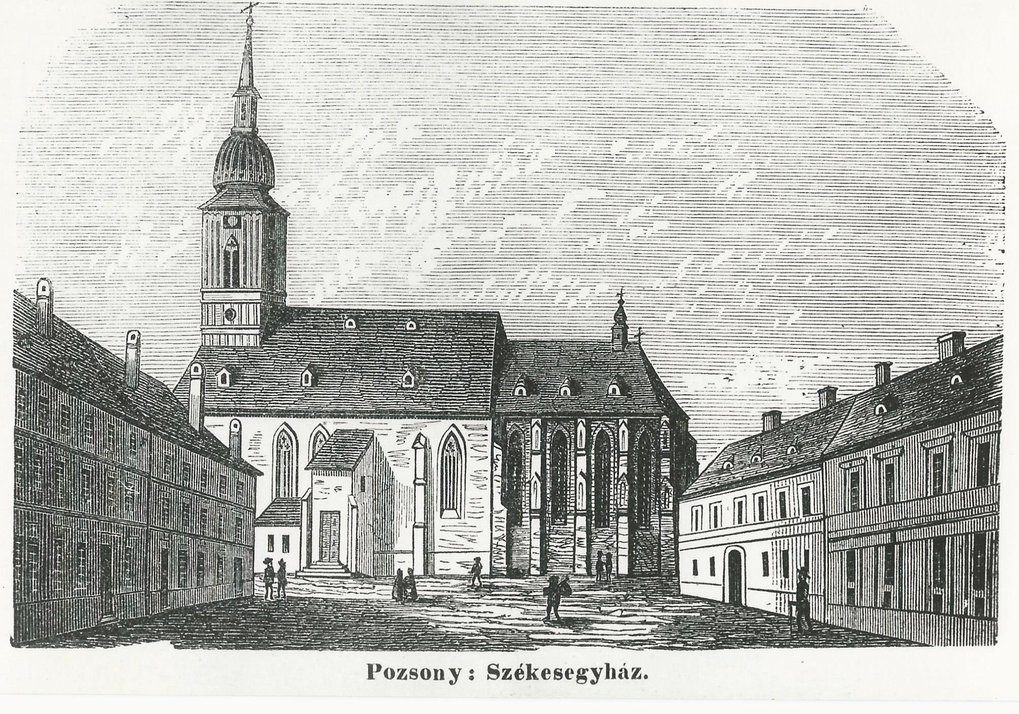 Pozsony - Székesegyház (Magyar Kereskedelmi és Vendéglátóipari Múzeum CC BY-NC-ND)
