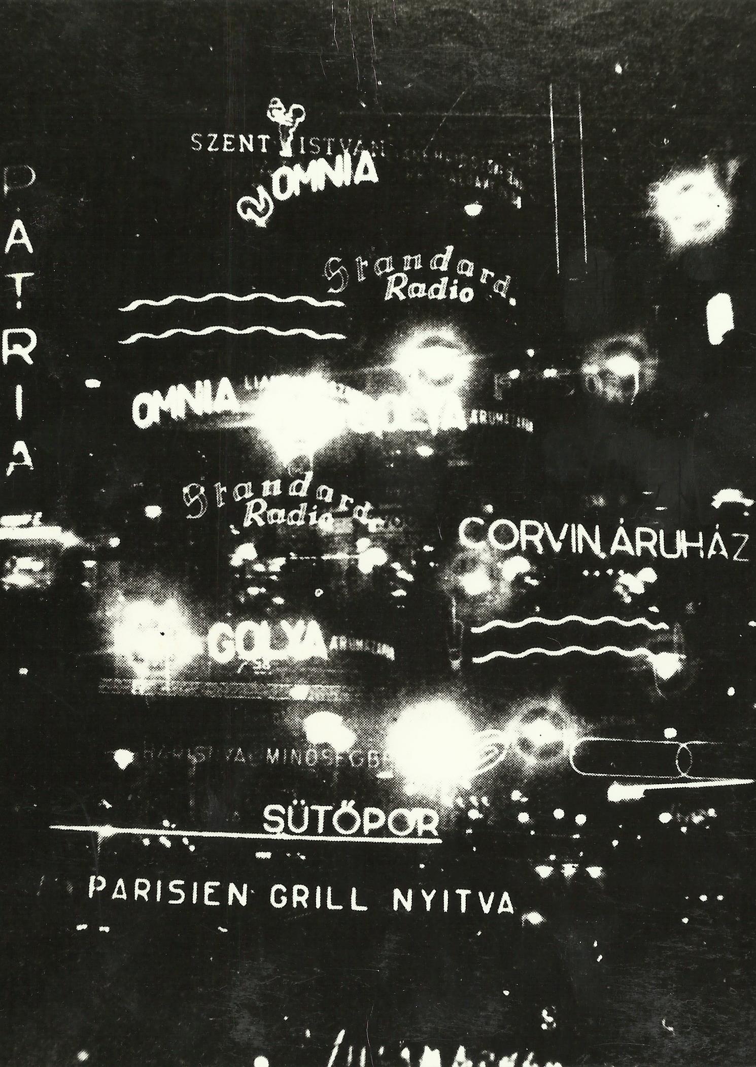 Neonreklámok (Magyar Kereskedelmi és Vendéglátóipari Múzeum CC BY-NC-ND)