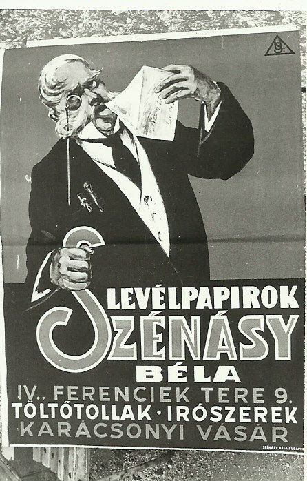 Levélpapírok - Szénásy Bélánál, 1926. (Magyar Kereskedelmi és Vendéglátóipari Múzeum CC BY-NC-ND)