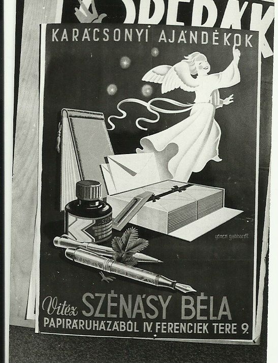Karácsonyi ajándékok - Vitéz Szénásy Bélánál, Budapest 1942. (Magyar Kereskedelmi és Vendéglátóipari Múzeum CC BY-NC-ND)