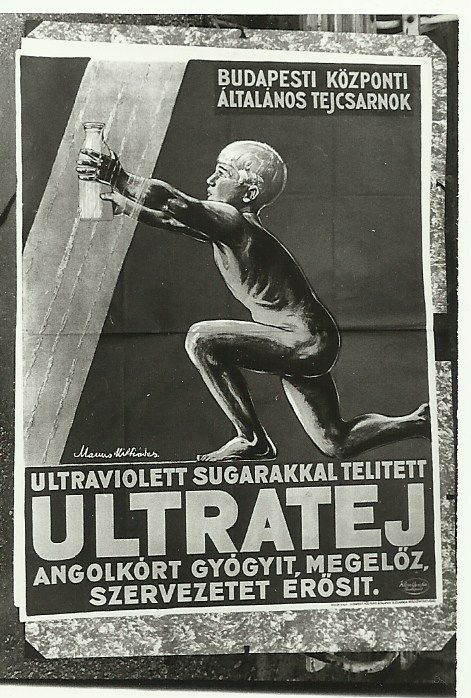 Budapesti Központi Általános Tejcsarnok - Ultratej, 1929. (Magyar Kereskedelmi és Vendéglátóipari Múzeum CC BY-NC-ND)