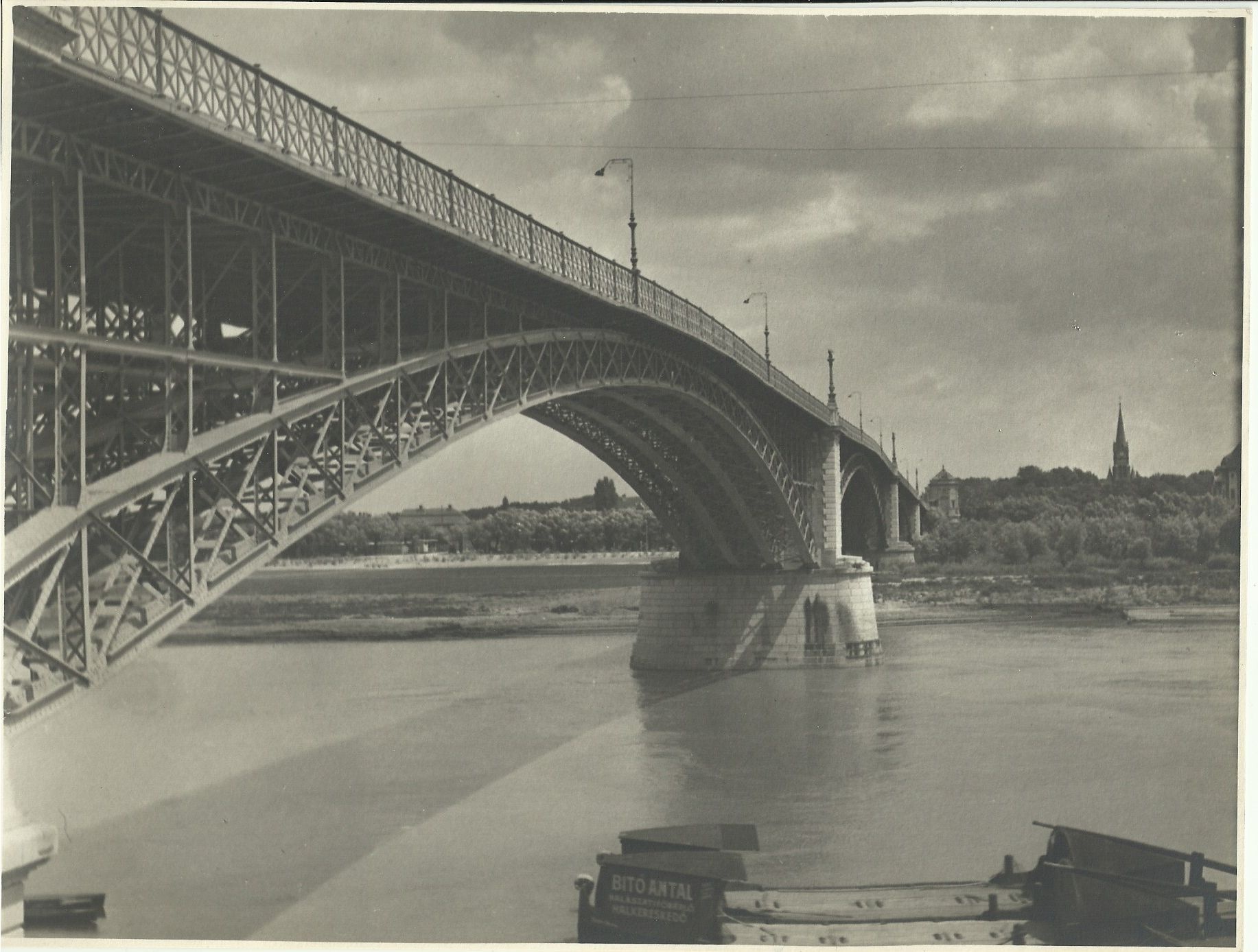 Szegedi Vasúti Tisza Híd (Magyar Kereskedelmi és Vendéglátóipari Múzeum CC BY-NC-ND)