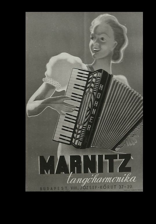 MARNITZ tangóharmonika (Magyar Kereskedelmi és Vendéglátóipari Múzeum CC BY-NC-ND)