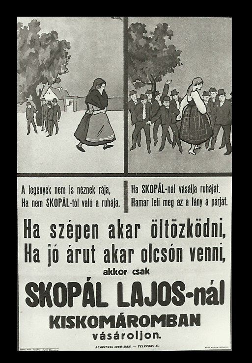 Skopál Lajos-nál  Vásároljon Kiskomáromban (Magyar Kereskedelmi és Vendéglátóipari Múzeum CC BY-NC-ND)