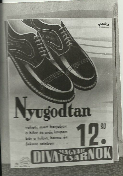 Borjubox bőrcipők (Magyar Kereskedelmi és Vendéglátóipari Múzeum CC BY-NC-ND)