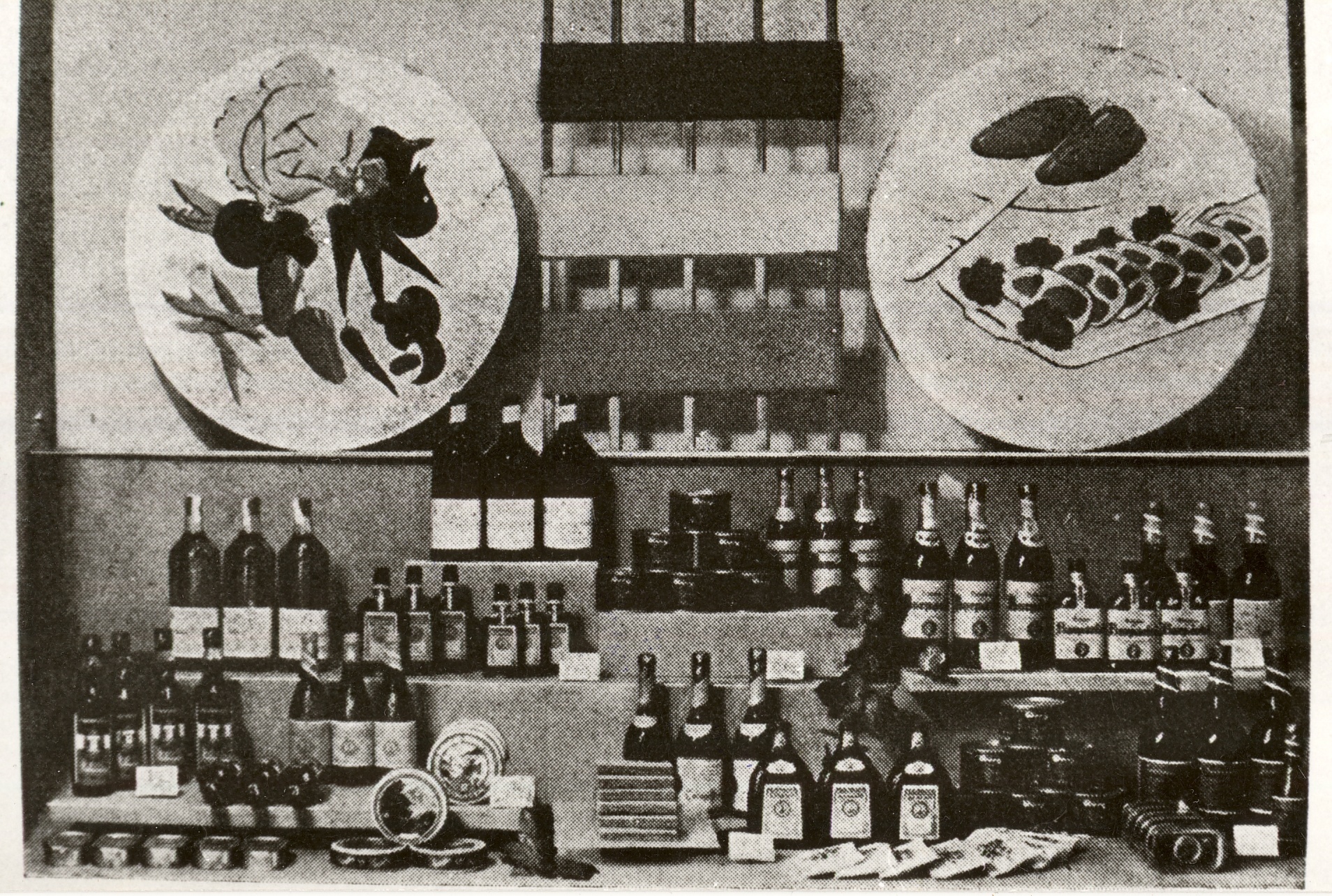 Élelmiszer kirakat (Magyar Kereskedelmi és Vendéglátóipari Múzeum CC BY-NC-ND)