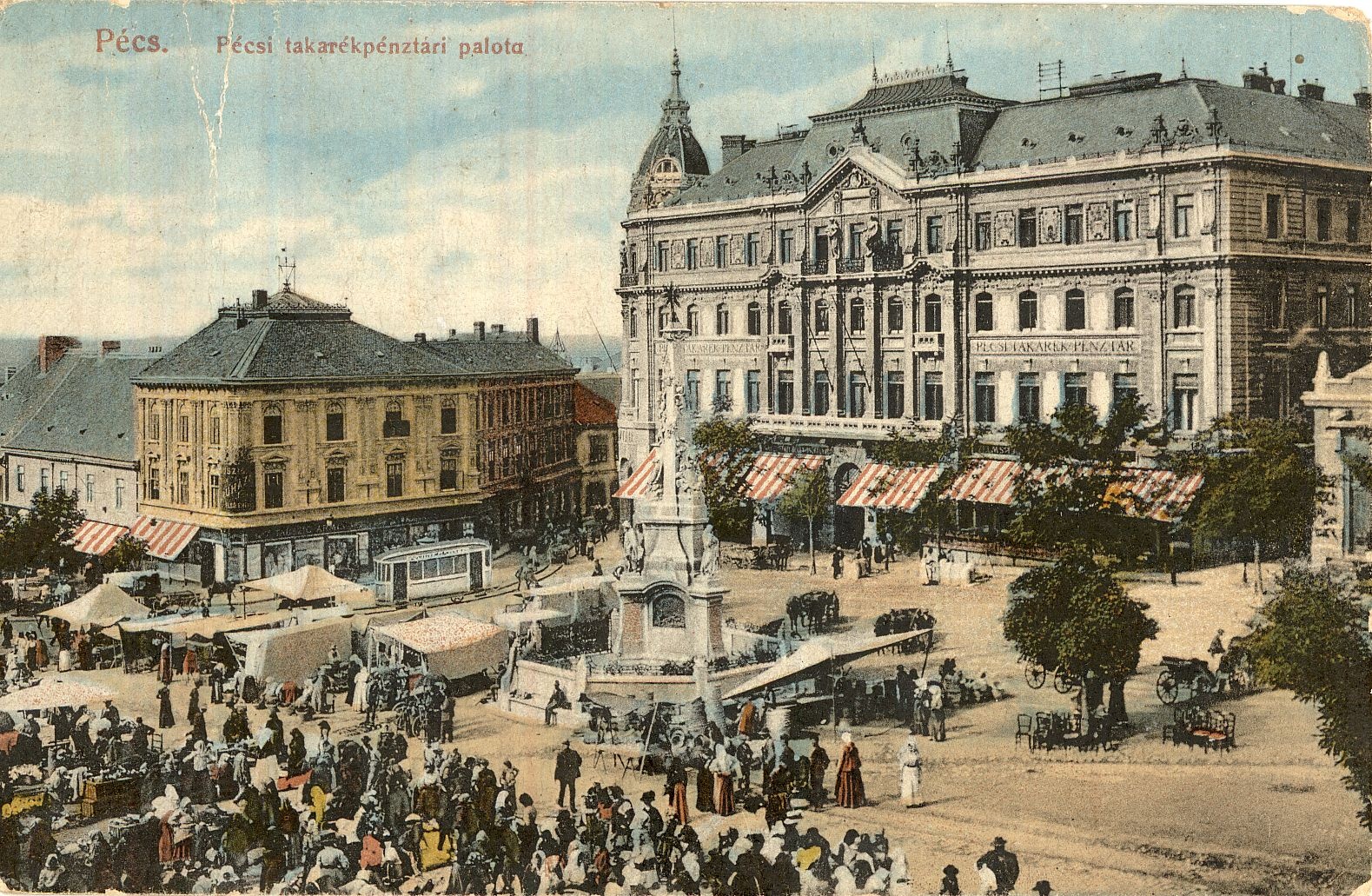 Piac Pécs (Magyar Kereskedelmi és Vendéglátóipari Múzeum CC BY-NC-ND)