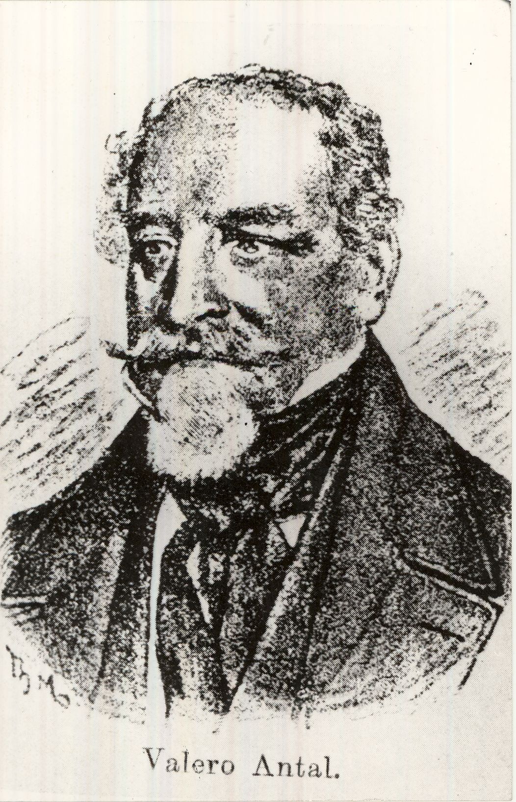 Valero J. Antal a Budapesti Kereskedelmi és iparkamara elnökének portréja 1850 és 1853 között (Magyar Kereskedelmi és Vendéglátóipari Múzeum CC BY-NC-ND)