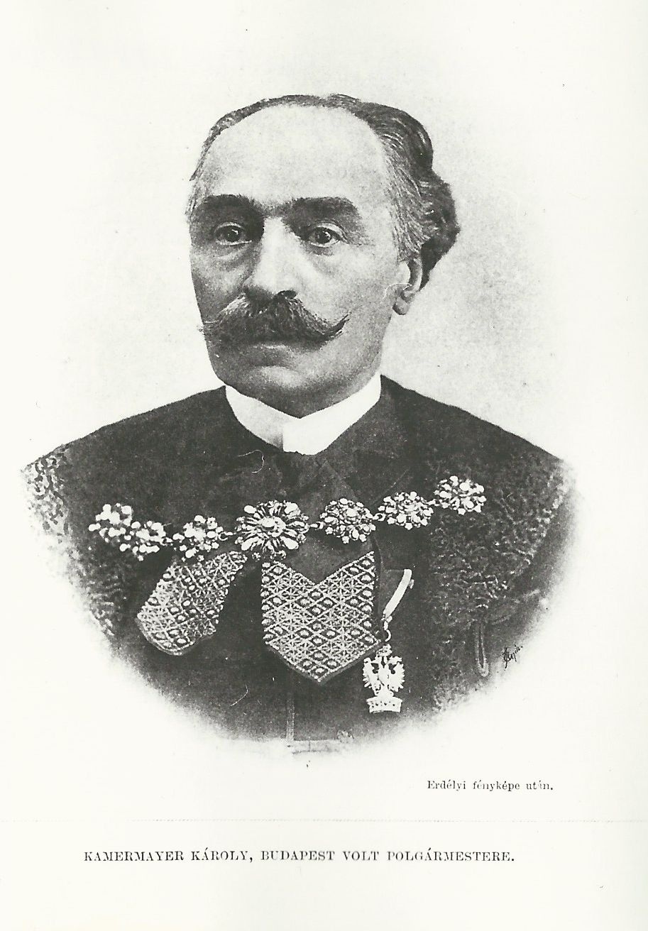 Kamermayer Károly főpolgármester portréja Budapest 1897. (Magyar Kereskedelmi és Vendéglátóipari Múzeum CC BY-NC-ND)
