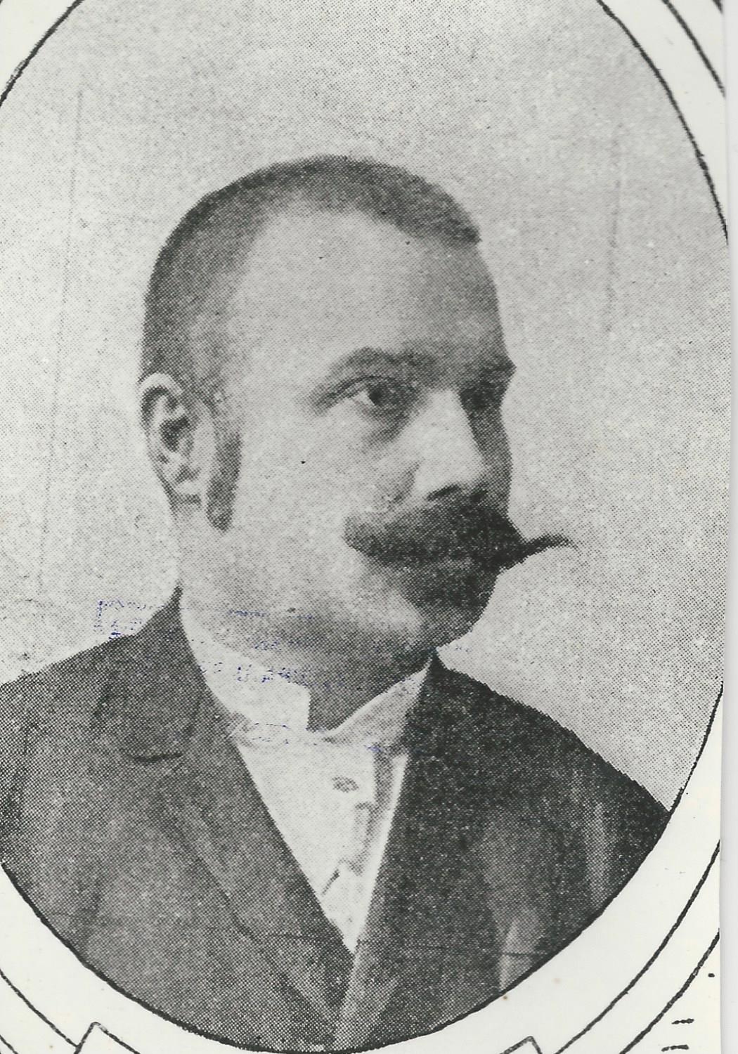 Vörös László Kereskedelemügyi miniszter portréja Budapest 1905-1906 (Magyar Kereskedelmi és Vendéglátóipari Múzeum CC BY-NC-ND)