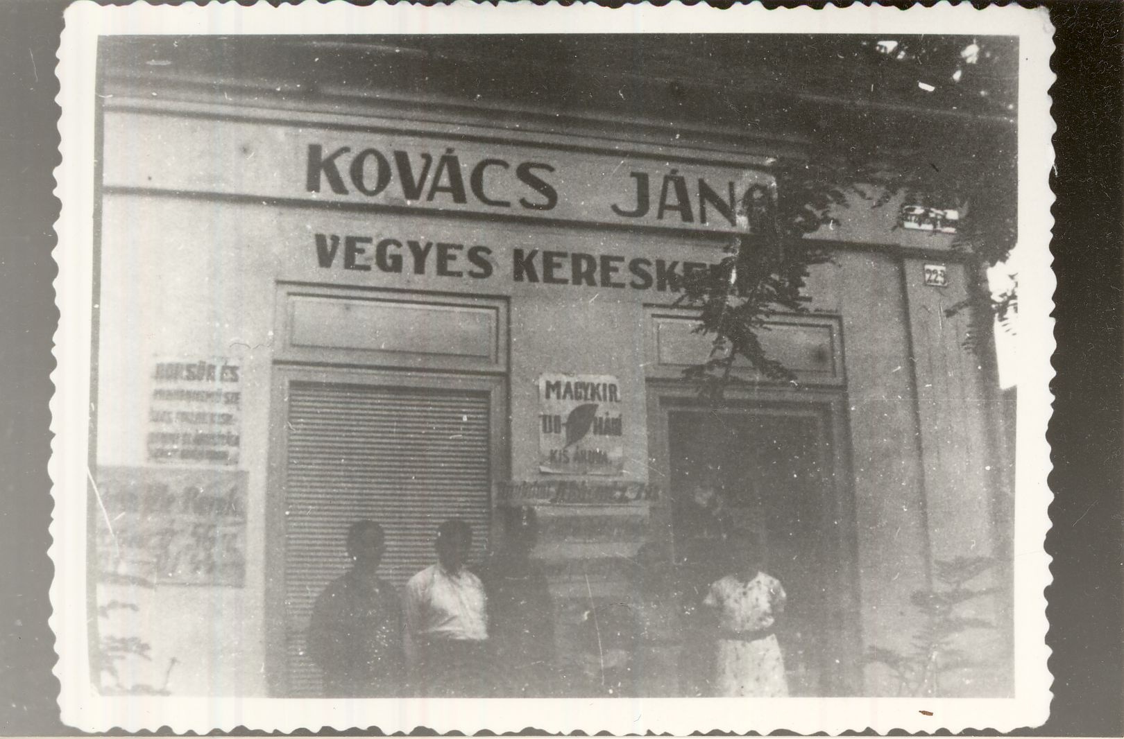 Kovács János Vegyeskereskedés (Magyar Kereskedelmi és Vendéglátóipari Múzeum CC BY-NC-ND)