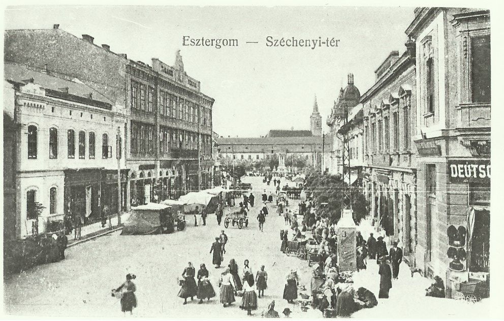 Esztergom  - Széchenyi tér (Magyar Kereskedelmi és Vendéglátóipari Múzeum CC BY-NC-ND)