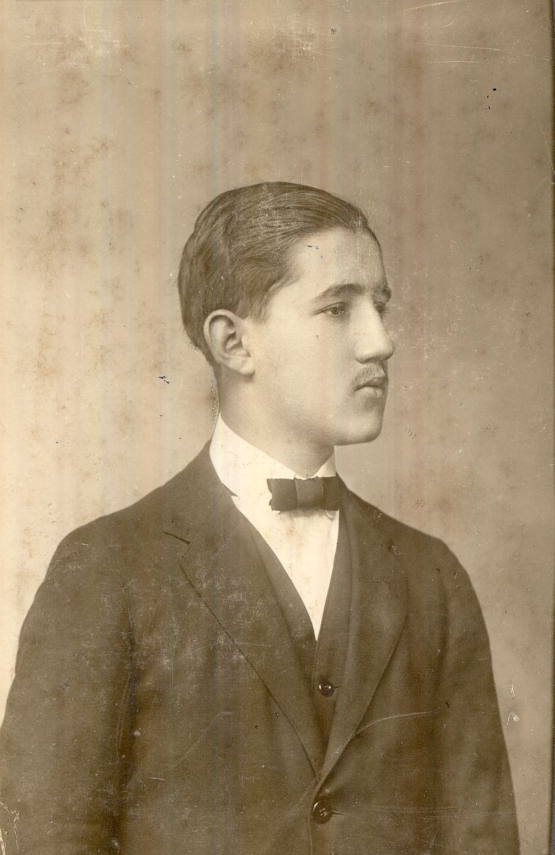 Ifjabb Polgárdi István portréja, Győr 1912. (Magyar Kereskedelmi és Vendéglátóipari Múzeum CC BY-NC-ND)