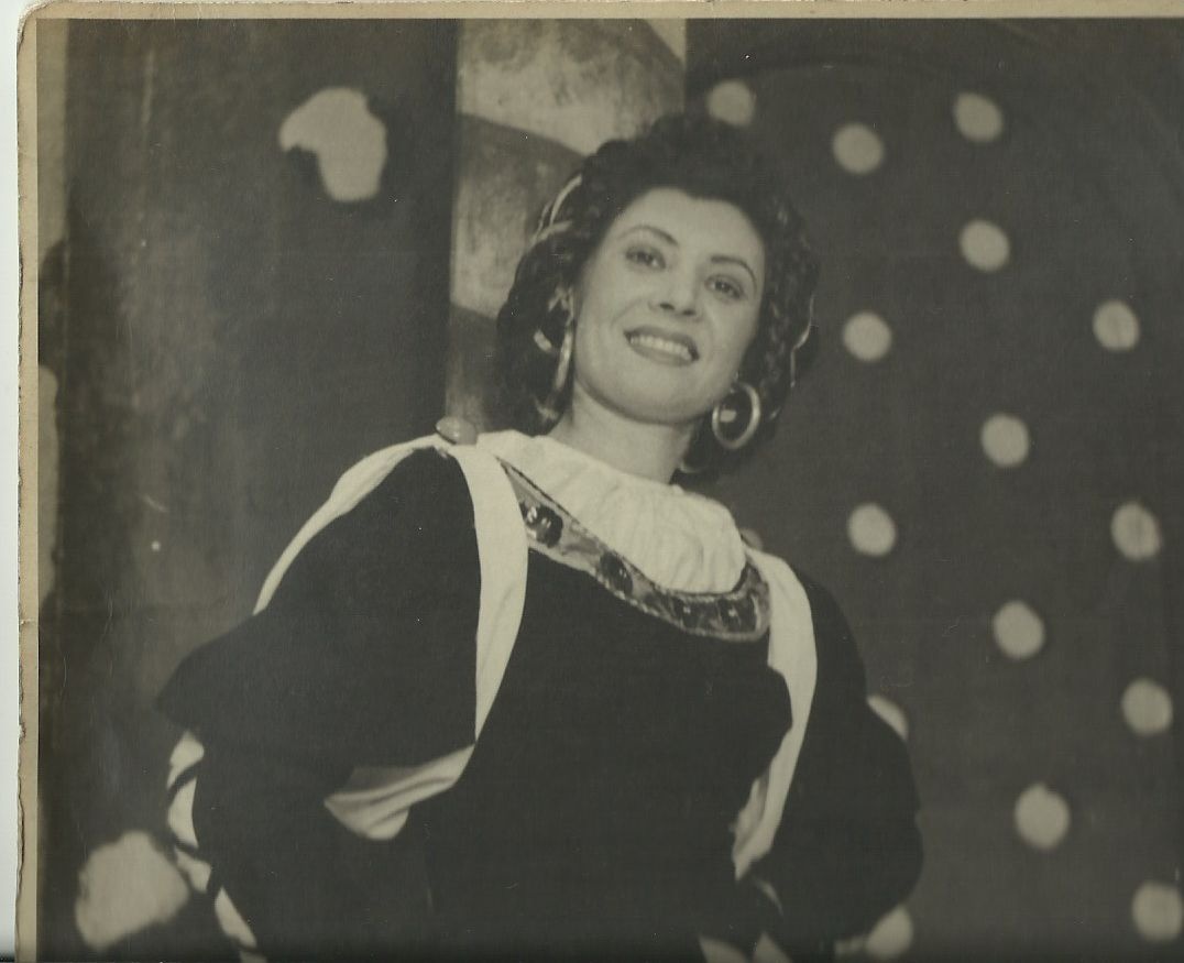 Eliza Gerner Zágrábi színésznő (Magyar Kereskedelmi és Vendéglátóipari Múzeum CC BY-NC-ND)