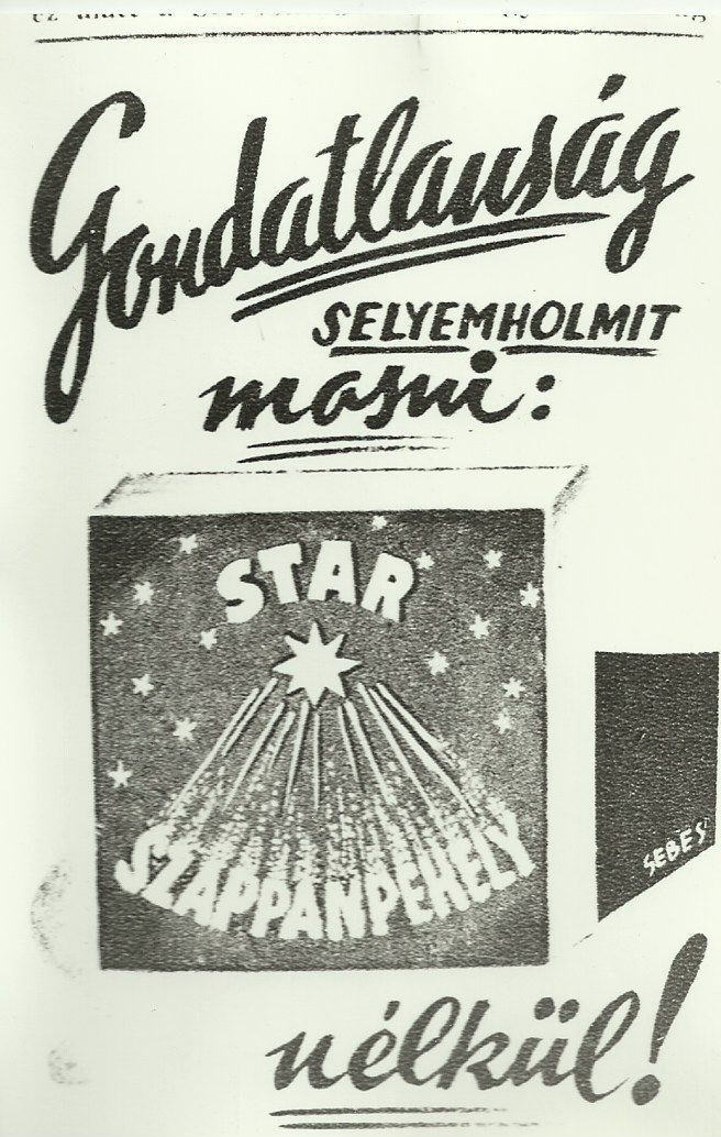 STAR Szappanpehely (Magyar Kereskedelmi és Vendéglátóipari Múzeum CC BY-NC-ND)