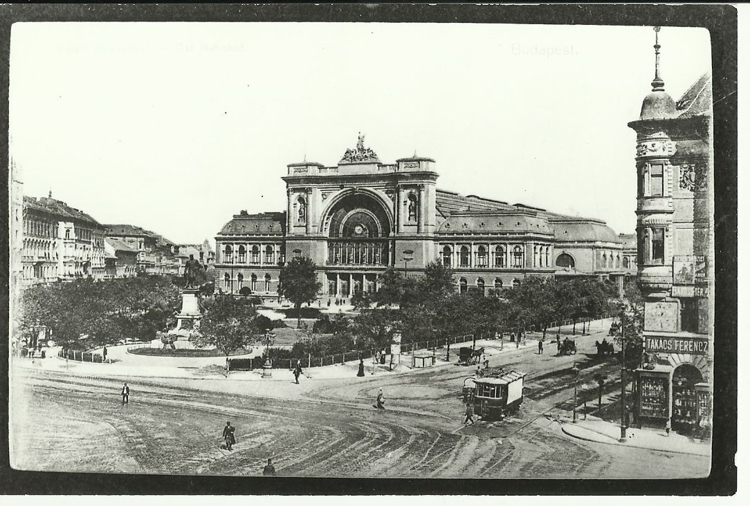 Keleti Pályaudvar Budapest (Magyar Kereskedelmi és Vendéglátóipari Múzeum CC BY-NC-ND)