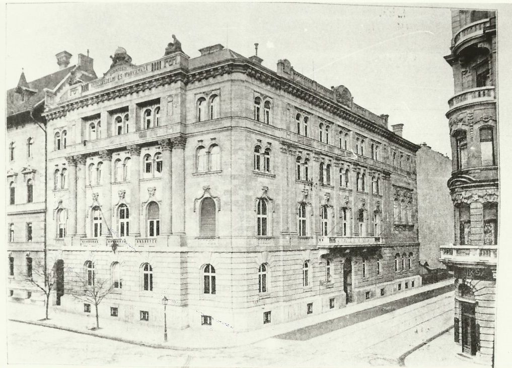 Budapesti Kereskedelmi és Iparkamara Palotája (Magyar Kereskedelmi és Vendéglátóipari Múzeum CC BY-NC-ND)
