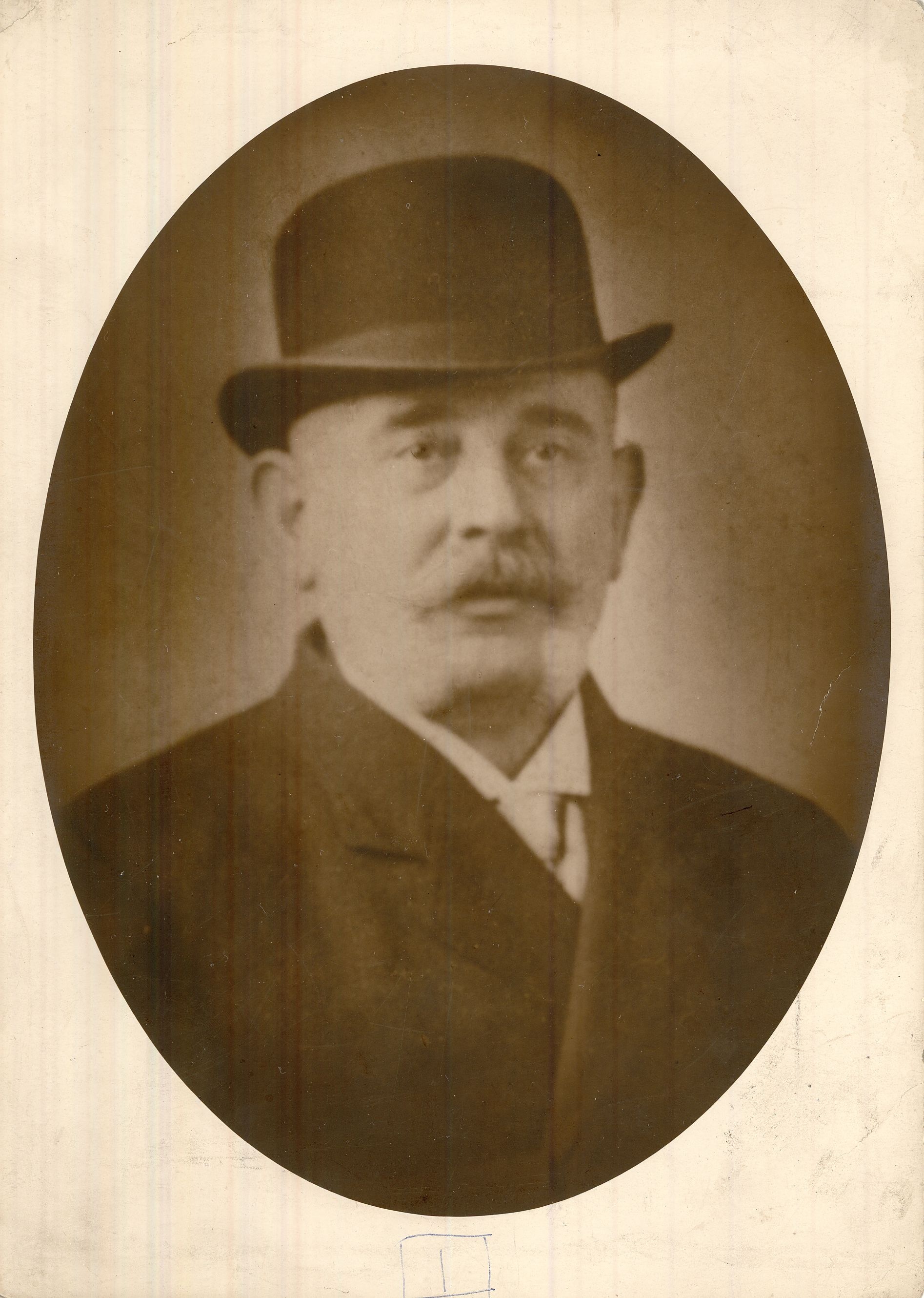 Szterényi József báró kereskedelemügyi miniszter portréja Budapest 1918. (Magyar Kereskedelmi és Vendéglátóipari Múzeum CC BY-NC-ND)