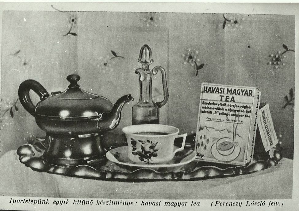Havasi Magyar Tea (Magyar Kereskedelmi és Vendéglátóipari Múzeum CC BY-NC-ND)