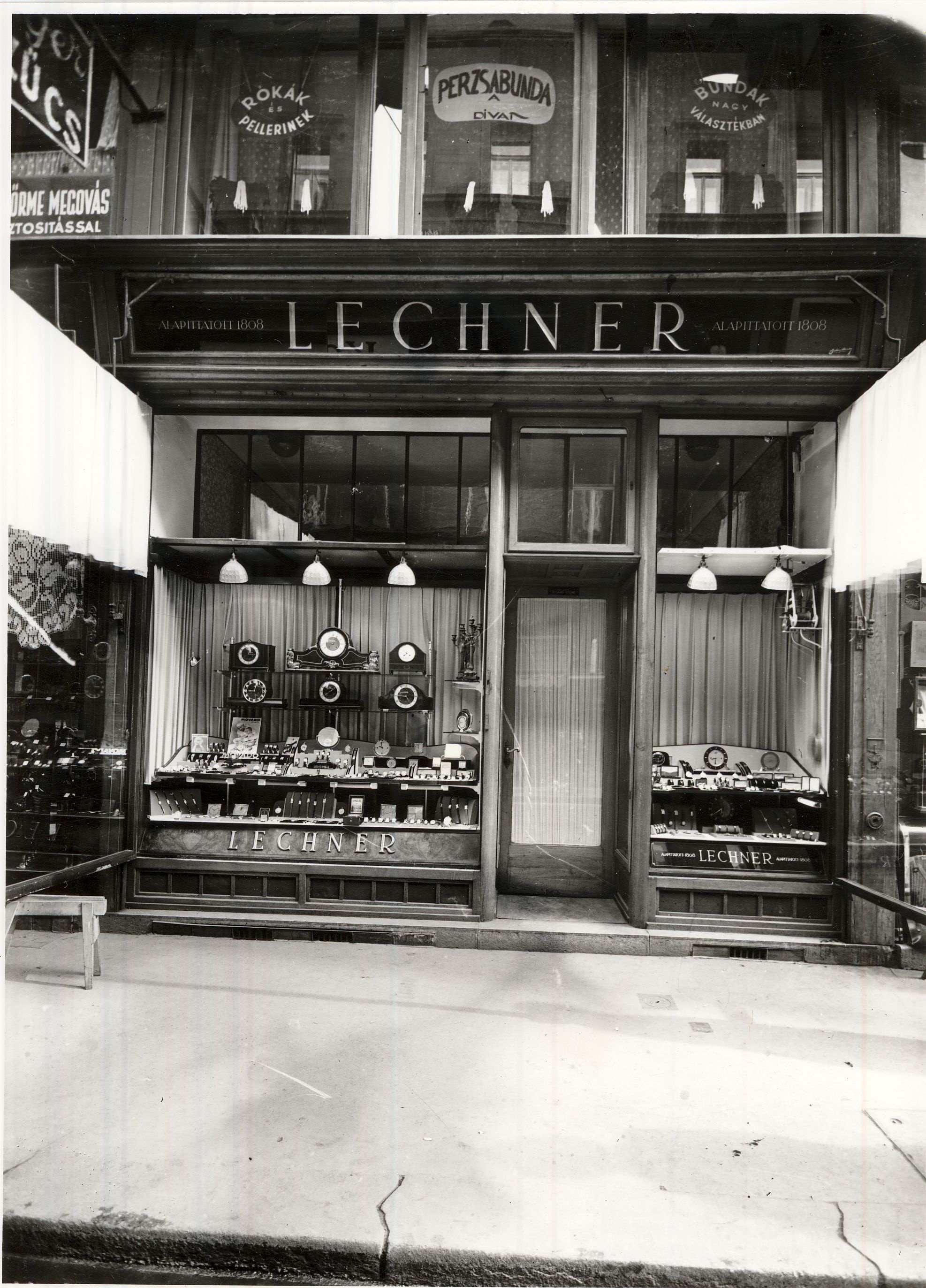 Lechner üzlet (Magyar Kereskedelmi és Vendéglátóipari Múzeum CC BY-NC-ND)