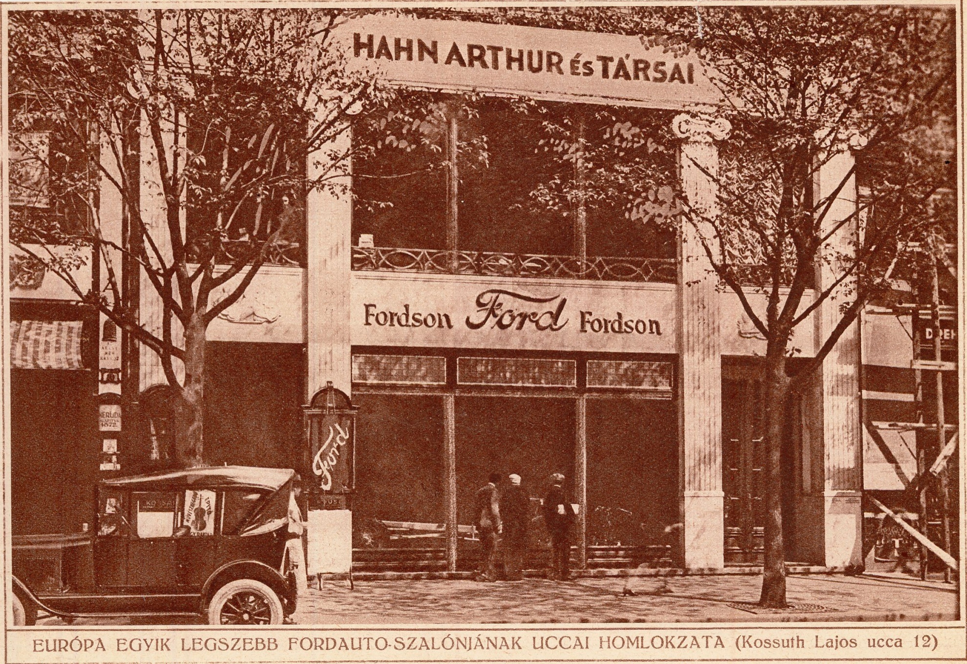 Hahn Arthur és Társai szalon (Magyar Kereskedelmi és Vendéglátóipari Múzeum CC BY-NC-ND)