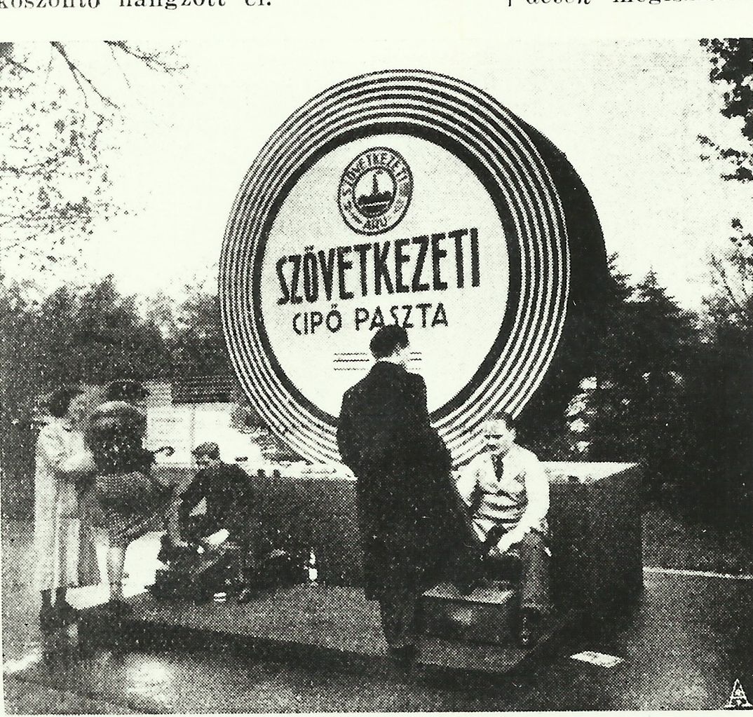 Hangya szövetkezet a BNV-én 1938. (Magyar Kereskedelmi és Vendéglátóipari Múzeum CC BY-NC-ND)