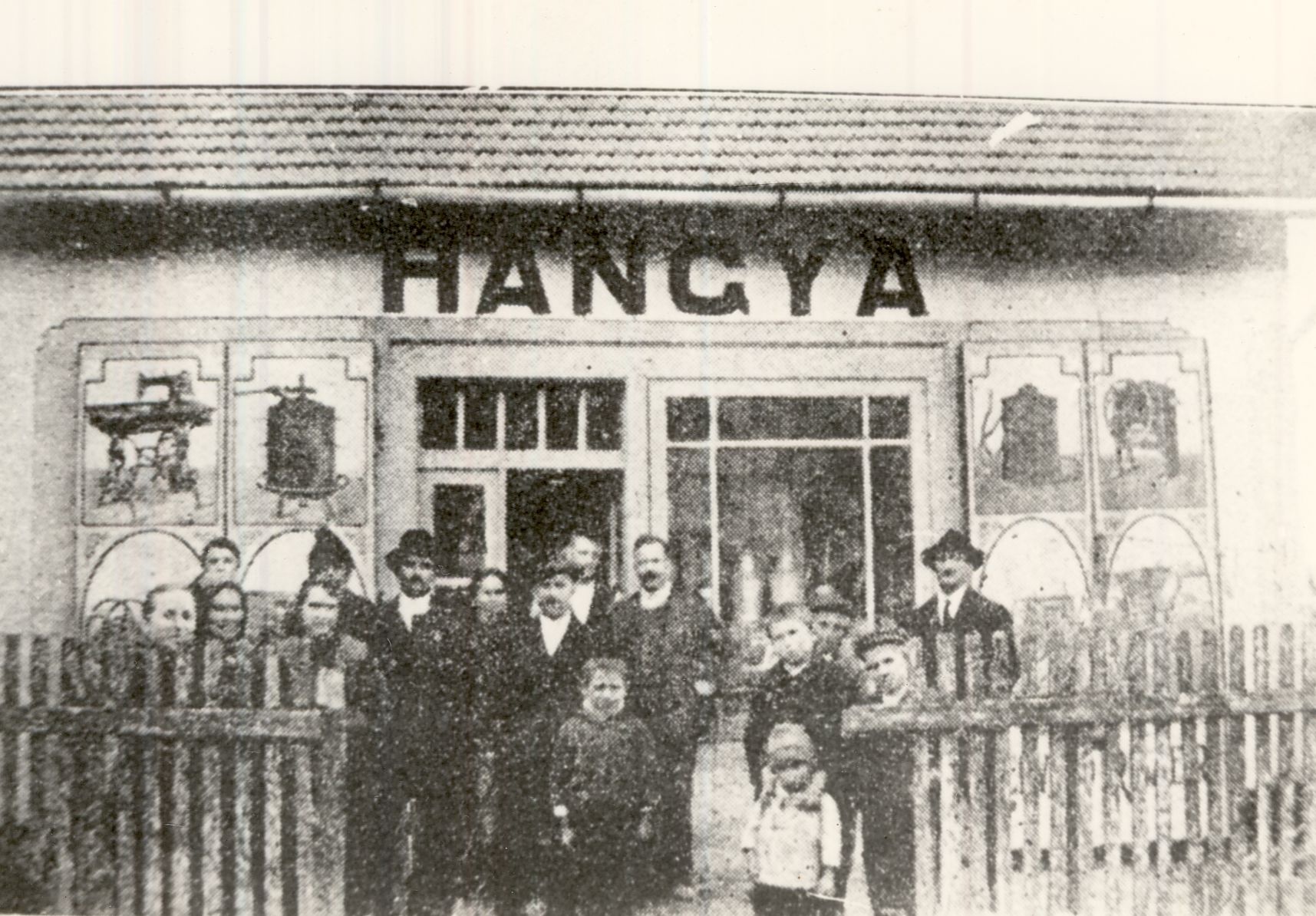 Hangya szövetkezet Kiskundorozsma 1920. (Magyar Kereskedelmi és Vendéglátóipari Múzeum CC BY-NC-ND)