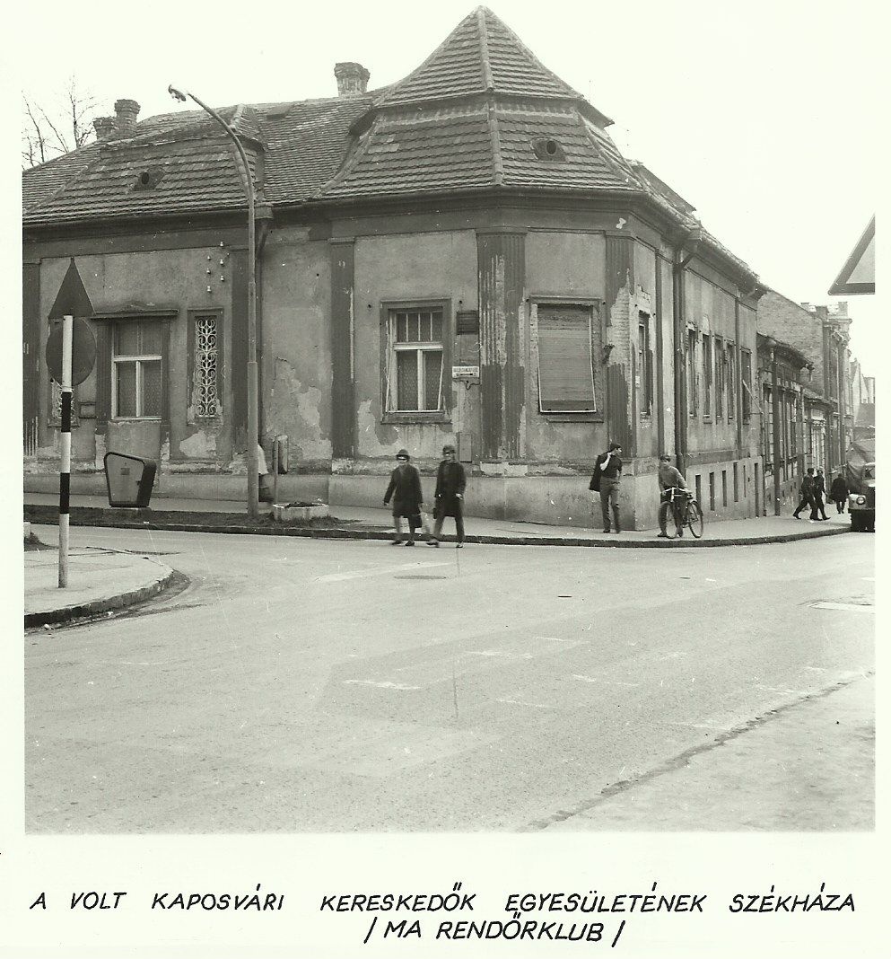 Kaposvári Kereskedők Egyesületének Székháza (Magyar Kereskedelmi és Vendéglátóipari Múzeum CC BY-NC-ND)