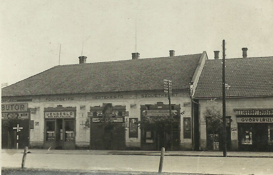 Hangya szövetkezet Tiszafüred 1936. (Magyar Kereskedelmi és Vendéglátóipari Múzeum CC BY-NC-ND)