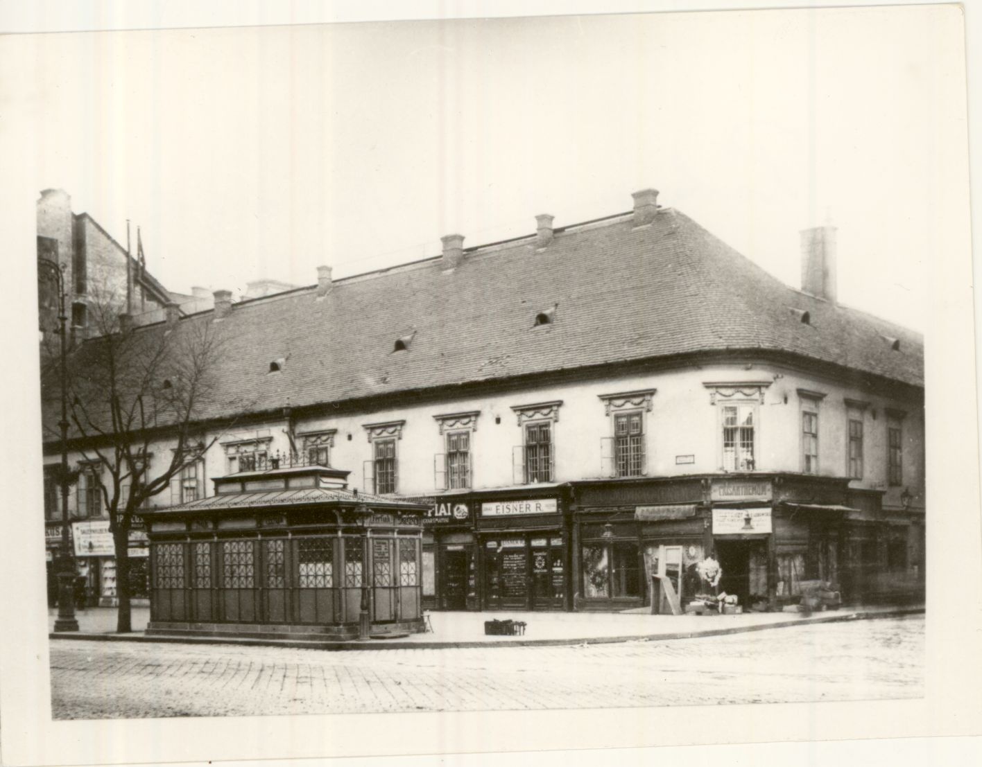 Üzletház Rákóczi utca Síp utca (Magyar Kereskedelmi és Vendéglátóipari Múzeum CC BY-NC-ND)