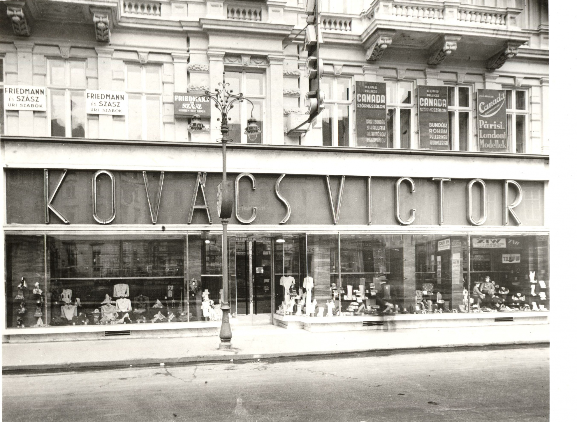 Kovács Victor üzlete (Magyar Kereskedelmi és Vendéglátóipari Múzeum CC BY-NC-ND)