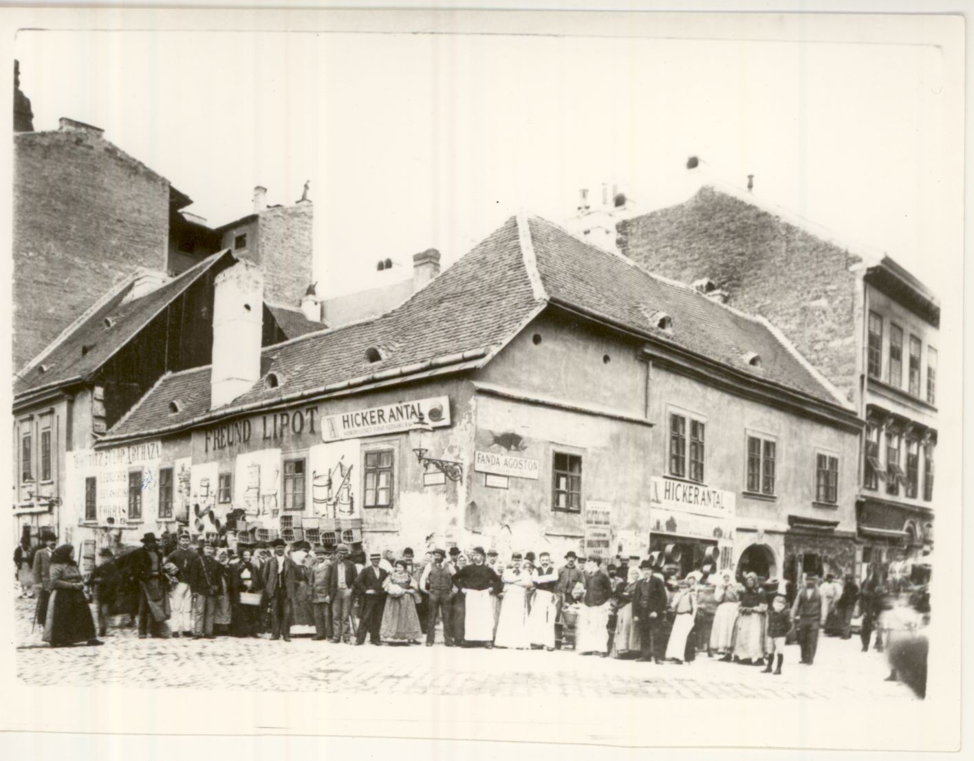 Duna utcai épület (Magyar Kereskedelmi és Vendéglátóipari Múzeum CC BY-NC-ND)