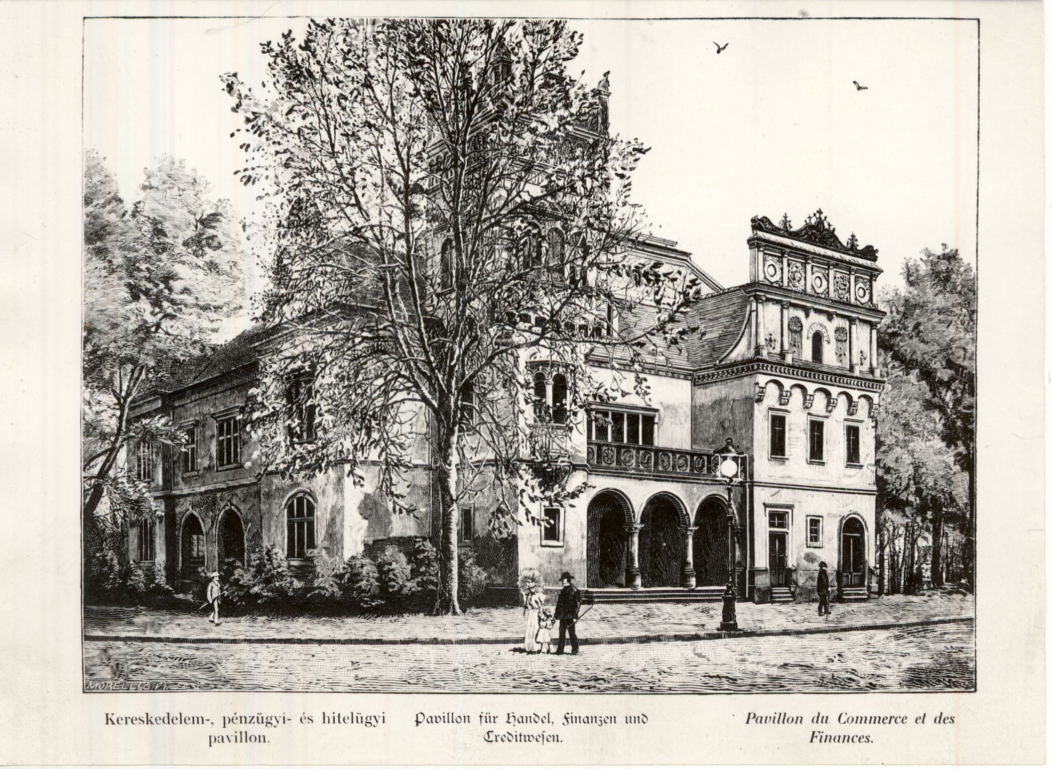 Országos Kiállítás épületei 1885 (Magyar Kereskedelmi és Vendéglátóipari Múzeum CC BY-NC-ND)